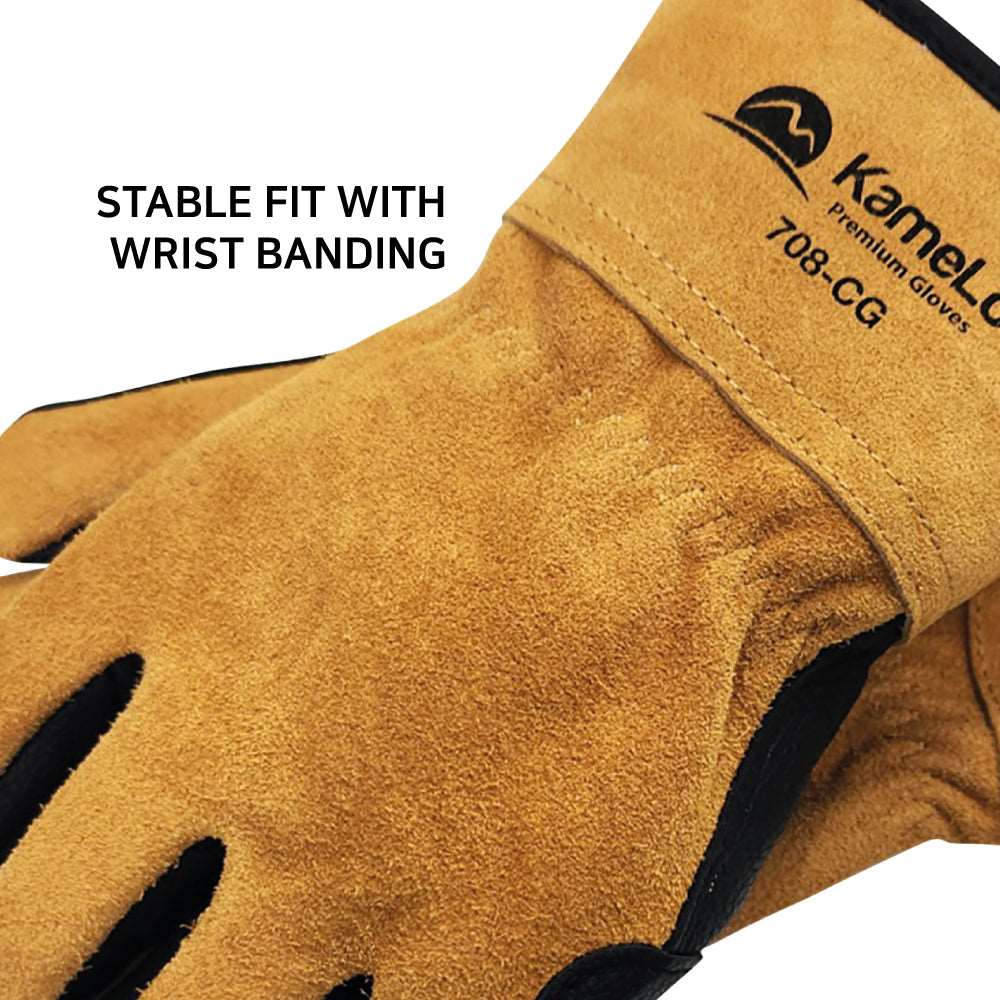 KameLo 708-CG Puncture Resistant Work Gloves